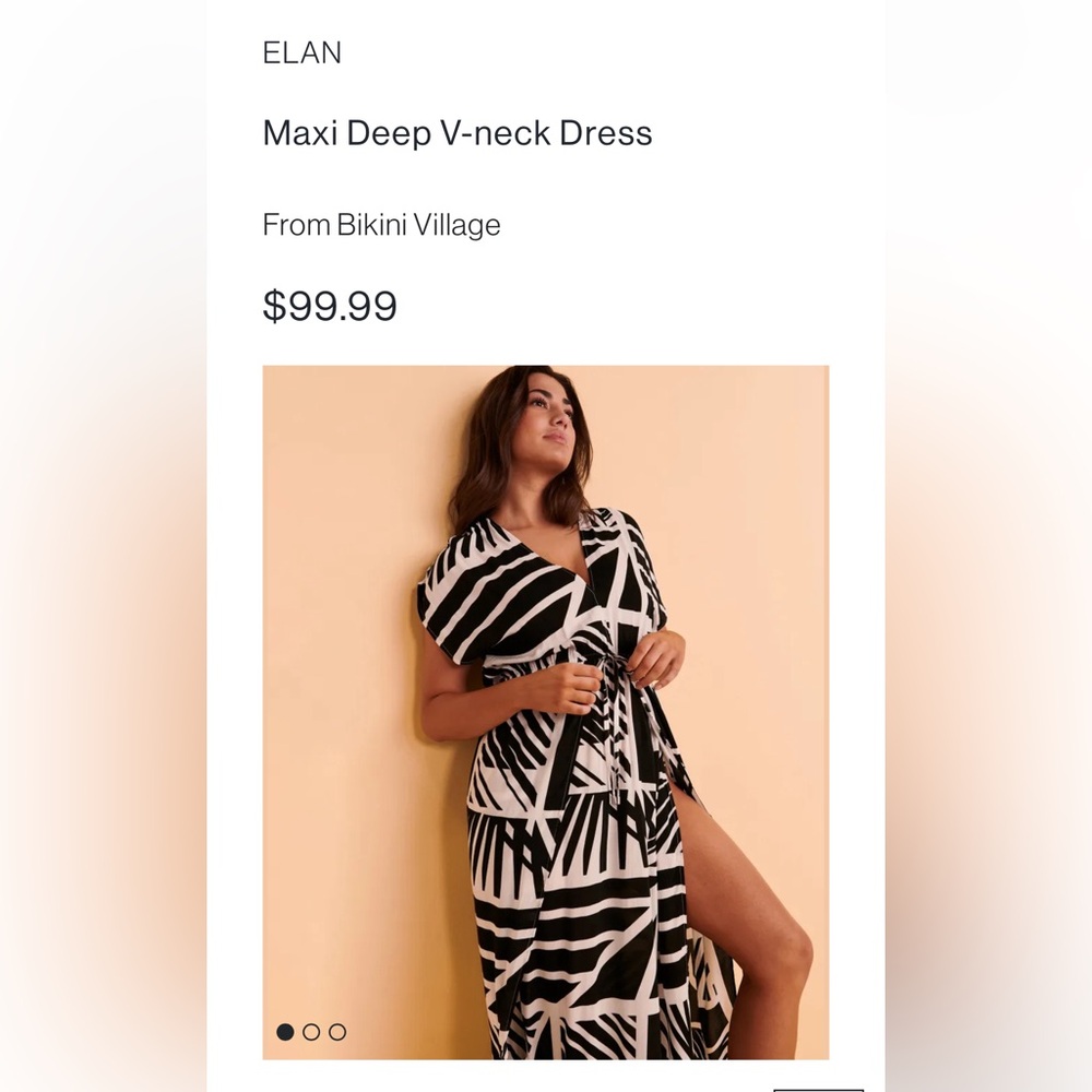Elan maxi dress